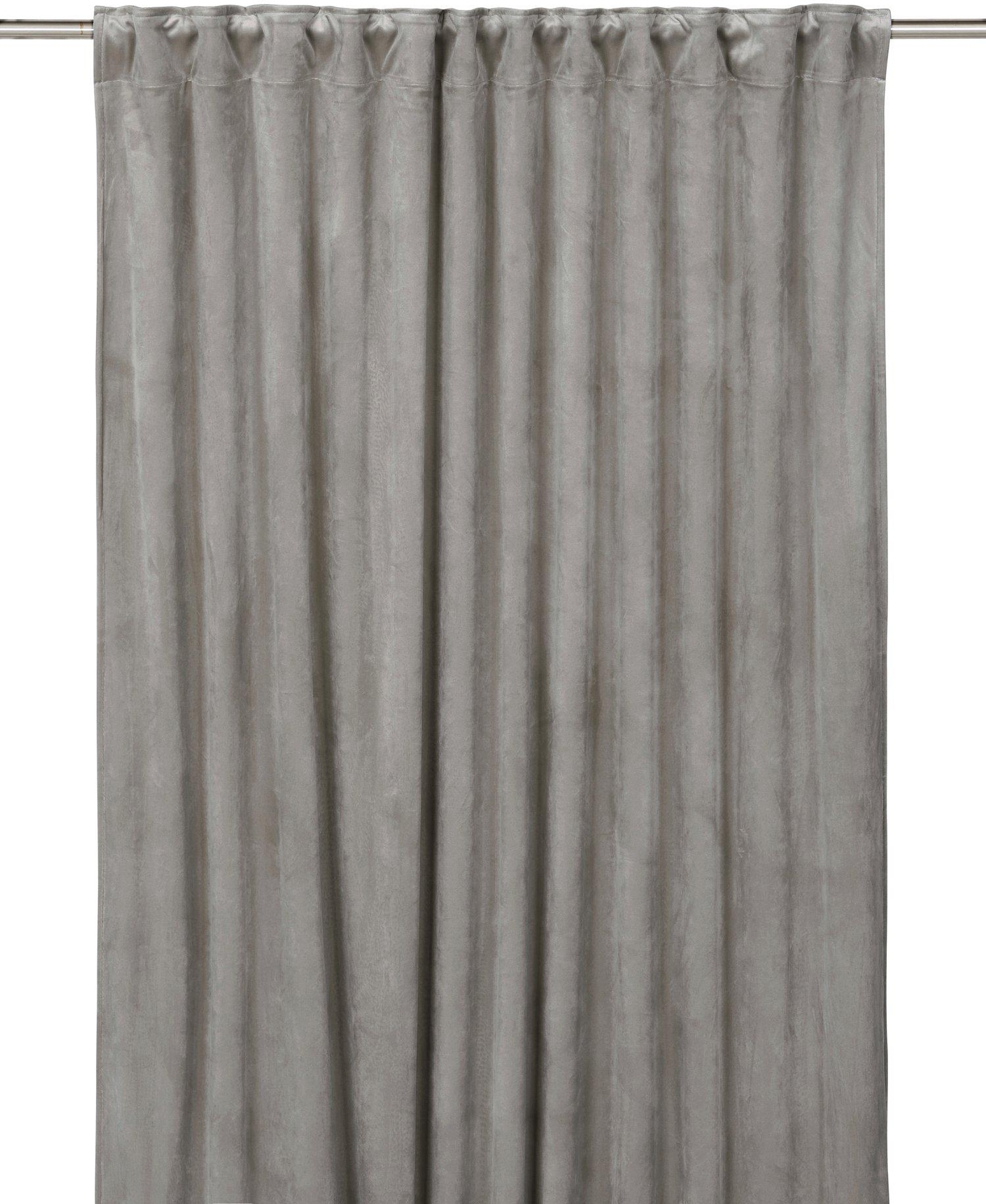 Elise Vorhang 2er-Pack 2 x 135 x 280 cm - Silber Elise Vorhang 2er-Pack 2 x 135 x 280 cm - Silber
