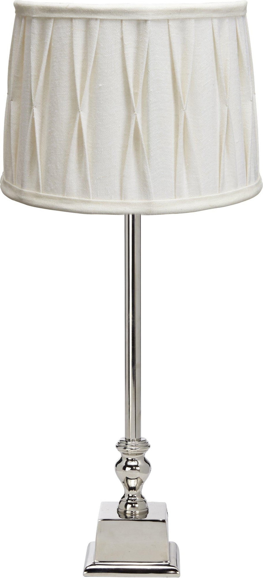 Linné Plissé Stitch Tischlampe - Offwhite/Chrom Linné Plissé Stitch Tischlampe - Offwhite/Chrom