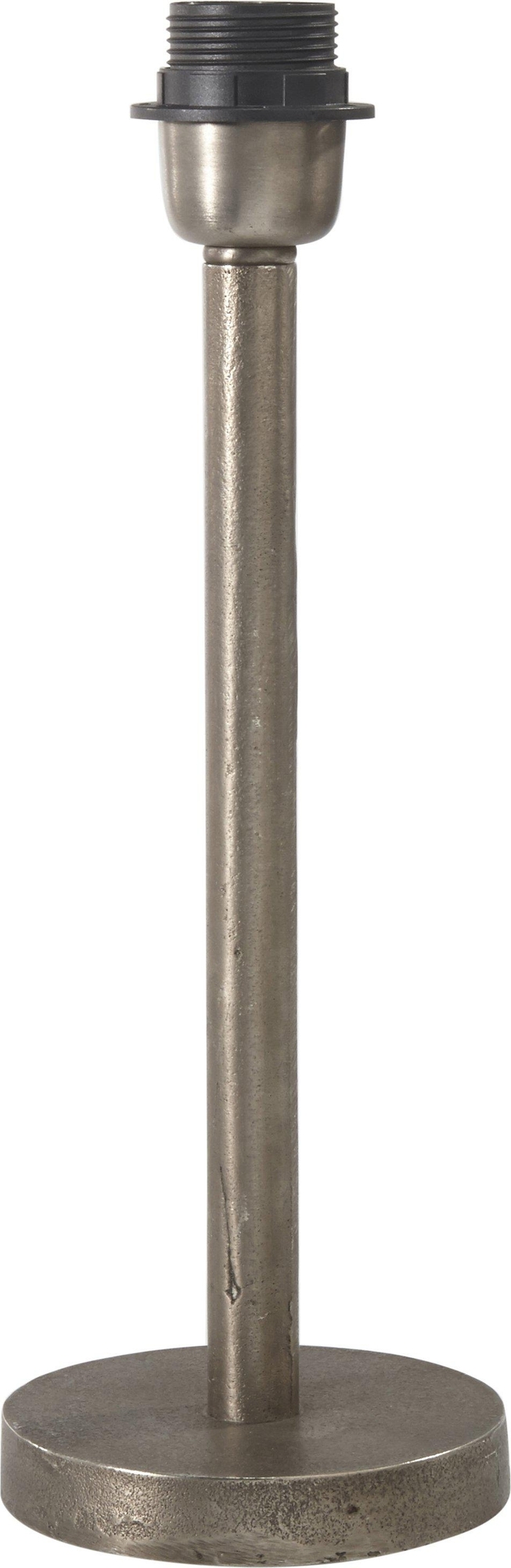 Columbus-Lampensockel - Rustikales Silber - 35 cm
