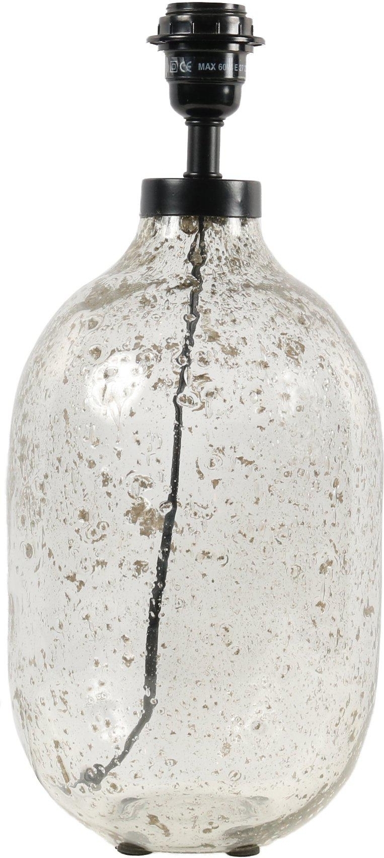 Groove-Lampensockel - Klarglas - 53 cm