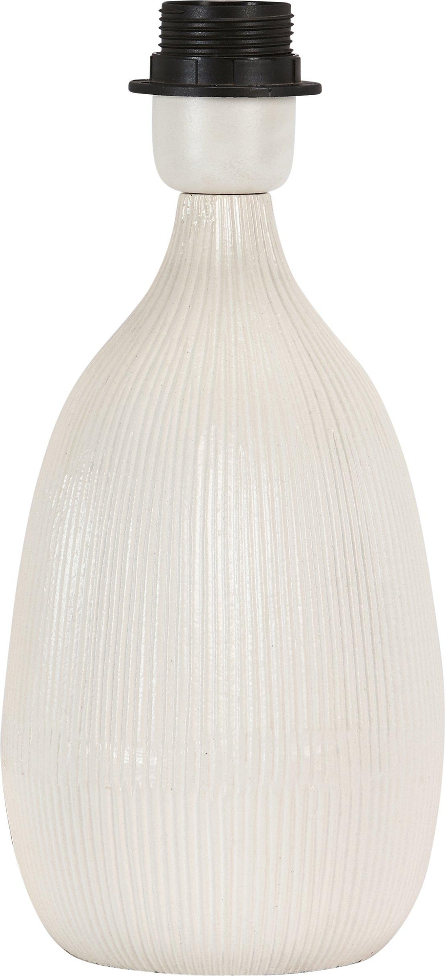 Baylee-Lampensockel - Wei� - 28 cm