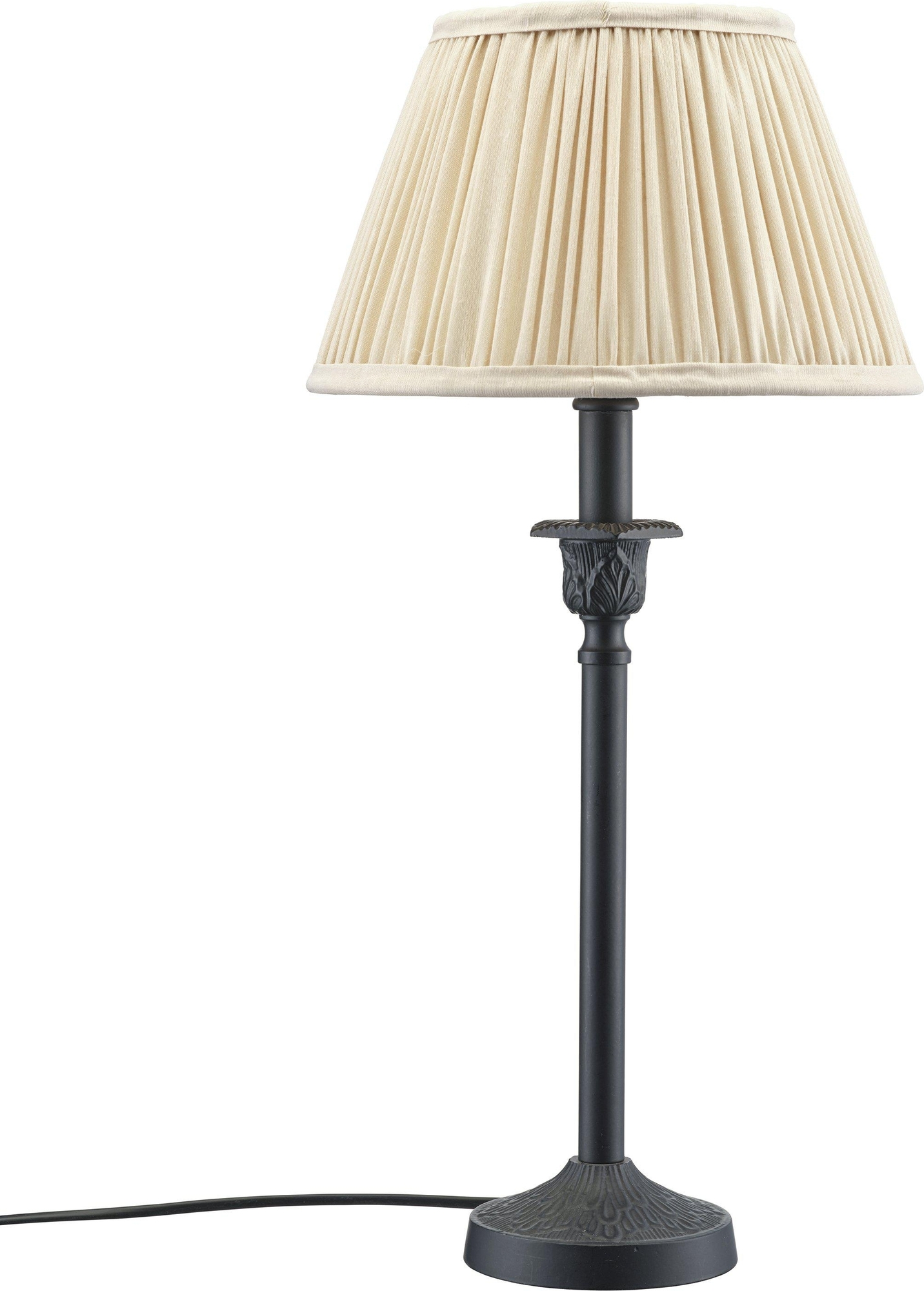 Florita Tischlampe - Schwarz/Elfenbein