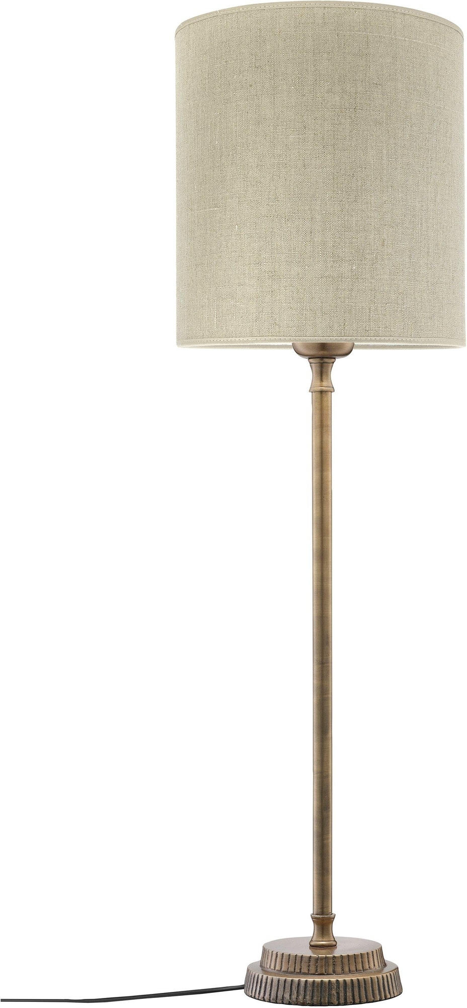 Kent Tischlampe - Leinen/Messing - 61 cm Kent Tischlampe - Leinen/Messing - 61 cm