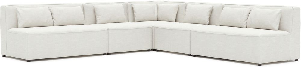 Modular aufbaubares Ecksofa XL - Natur Modular aufbaubares Ecksofa XL - Natur