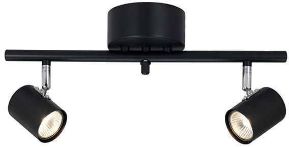 Alpha Spotlight - Schwarz/Chrom