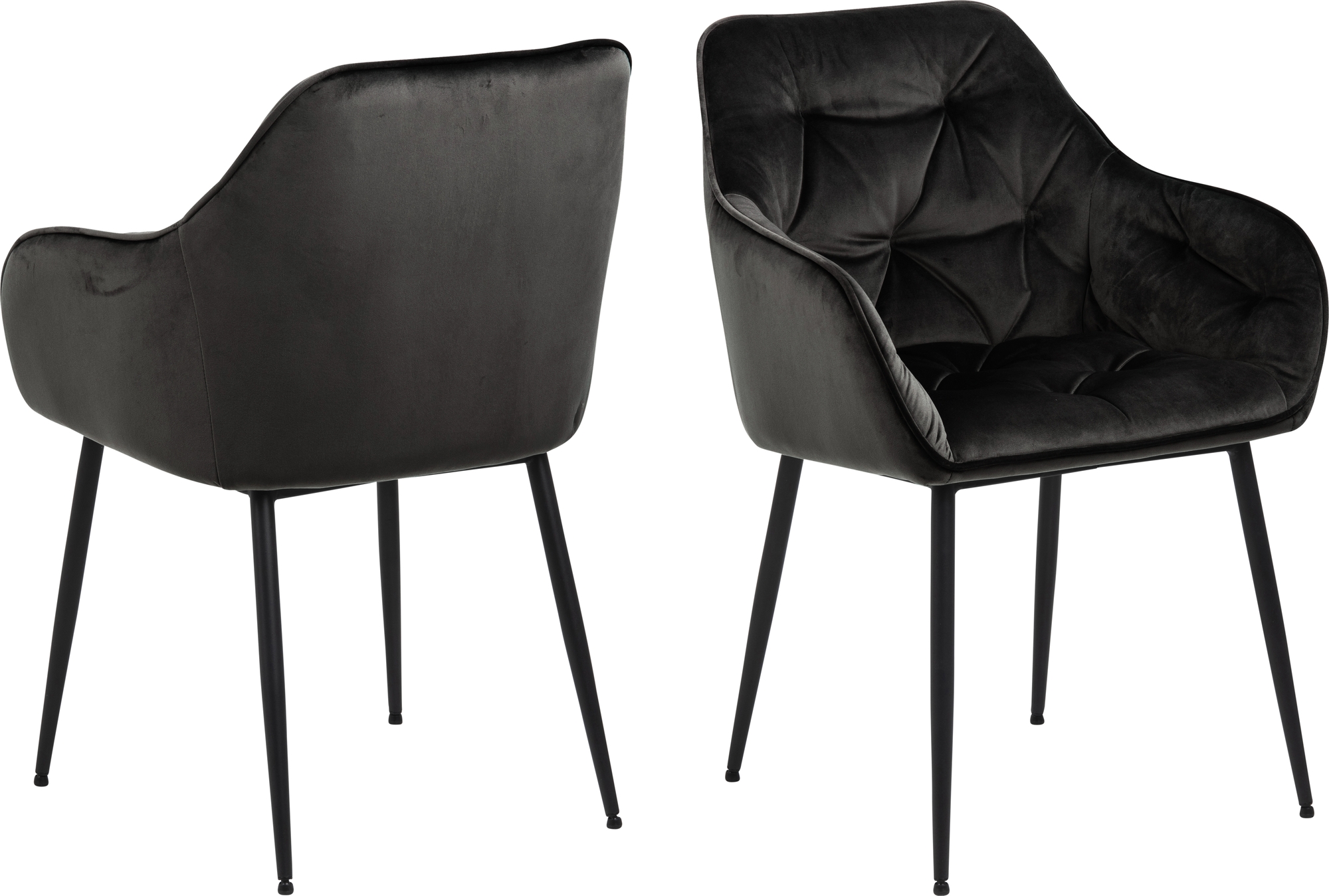 Brooke Sessel - Graubraun/Schwarz Brooke Sessel - Graubraun/Schwarz