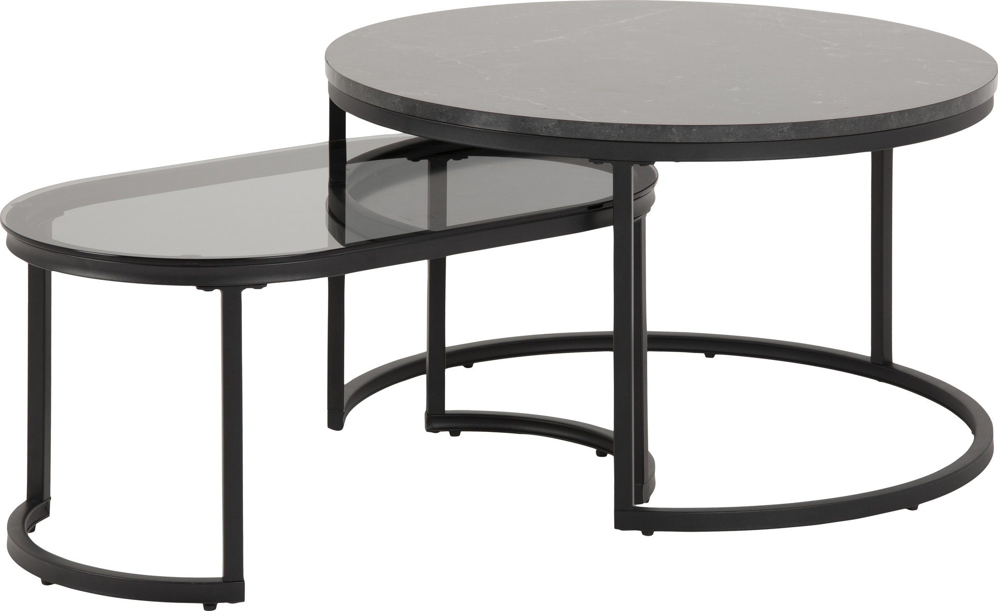 Spiro Couchtisch 70 x 40 cm - Schwarz Spiro Couchtisch 70 x 40 cm - Schwarz