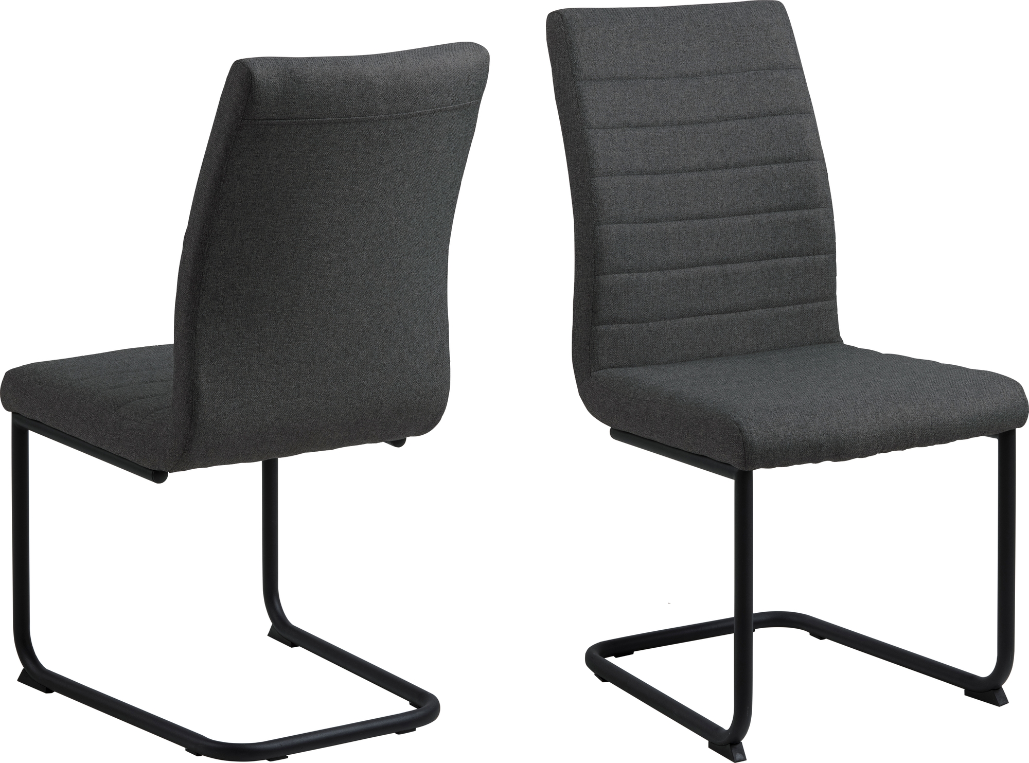 Moon Esszimmerstuhl - Grau/Schwarz