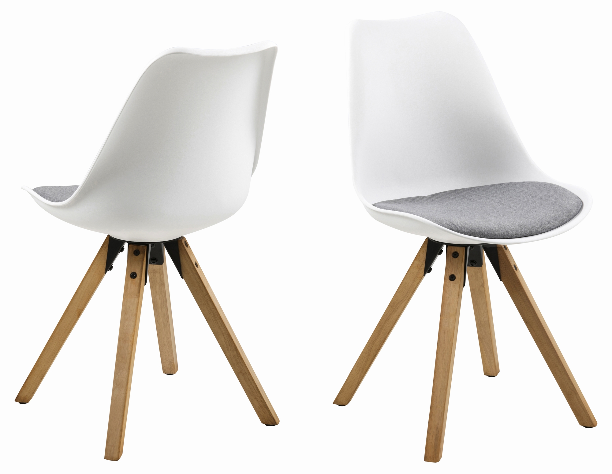 Dima Esszimmerstuhl - Wei�/Grau