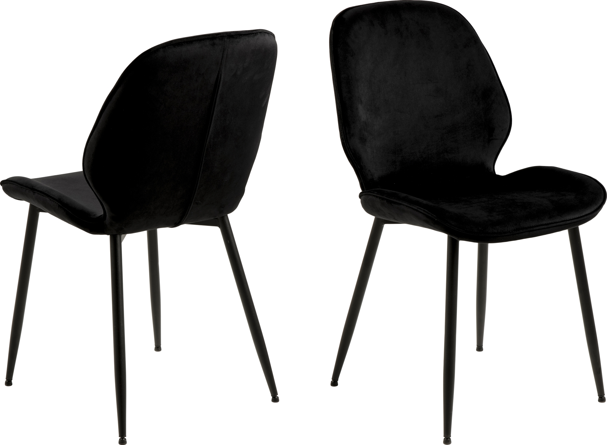 Femke Esszimmerstuhl - Schwarz Femke Esszimmerstuhl - Schwarz