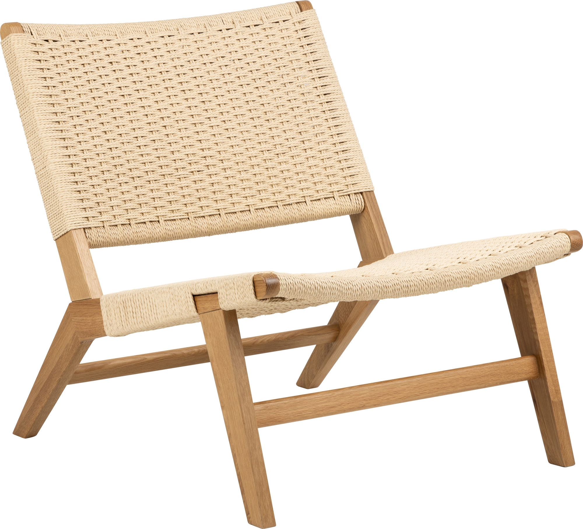 Carson-Sessel - Weiß/Eiche Carson-Sessel - Weiß/Eiche