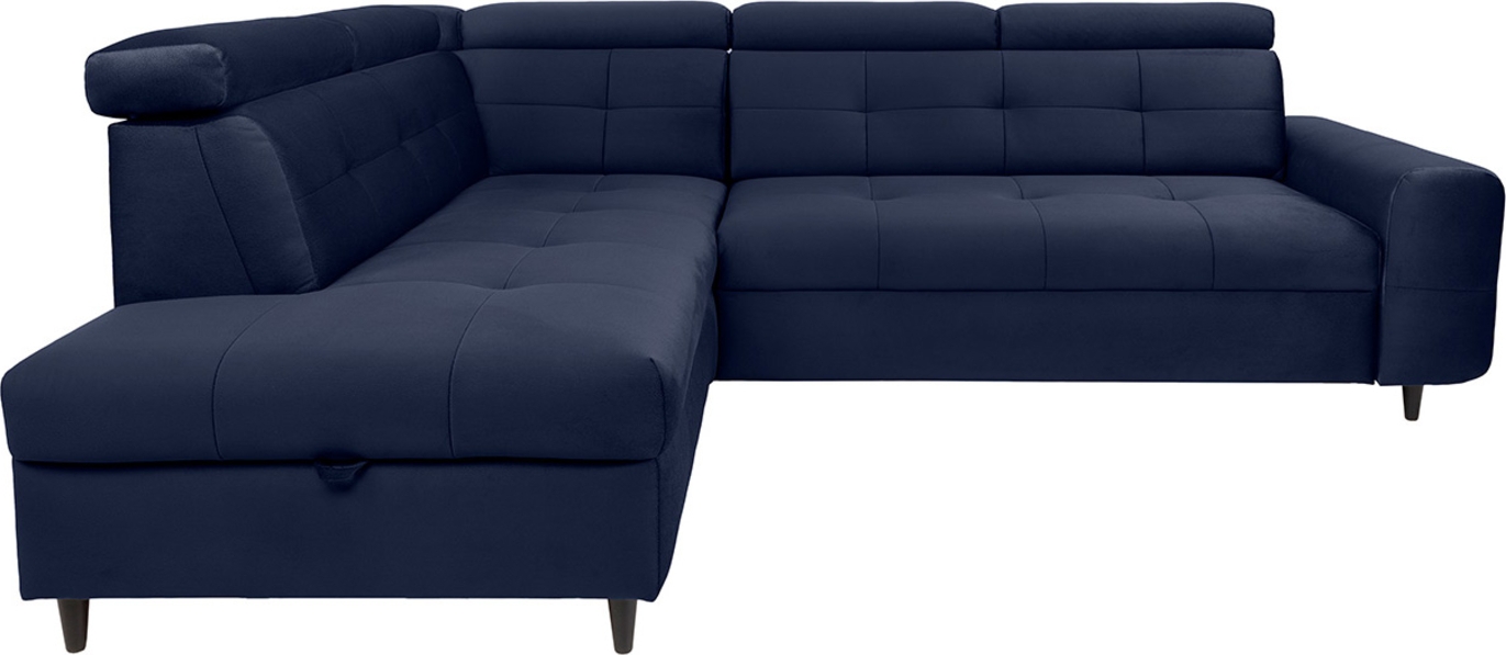 Matras Ecksofa mit offenem Ende links - Blau Matras Ecksofa mit offenem Ende links - Blau