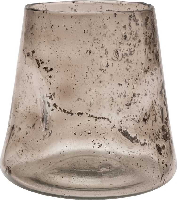 Maze-Vase 16 x 16 x 15 cm - Rauchfarben Maze-Vase 16 x 16 x 15 cm - Rauchfarben