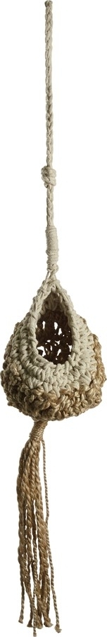 Amara Ampel 20 x 20 cm - Jute/Creme Amara Ampel 20 x 20 cm - Jute/Creme