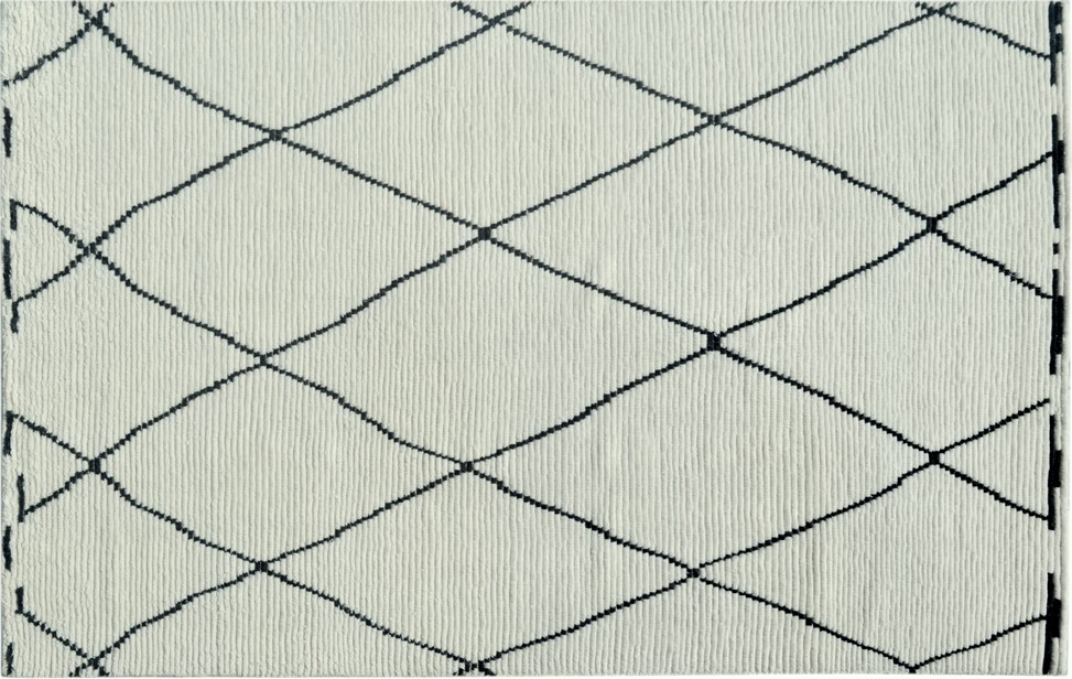 Zweigteppich - Creme