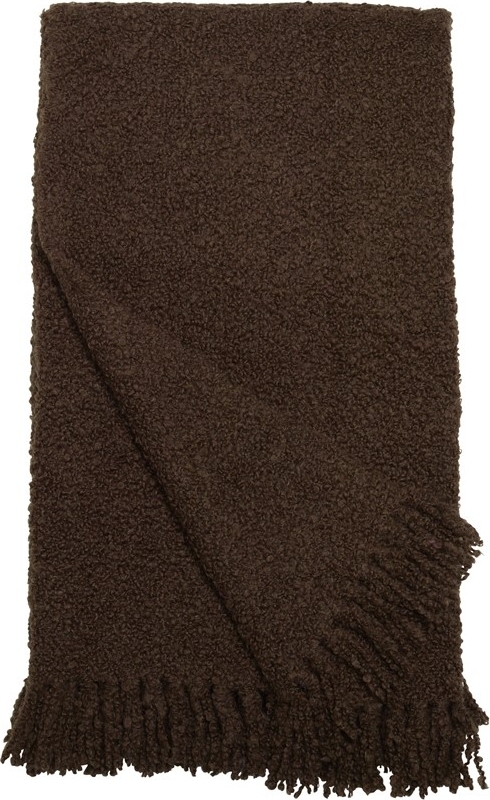 Flauschiges Plaid 130 x 170 cm - Braun Flauschiges Plaid 130 x 170 cm - Braun