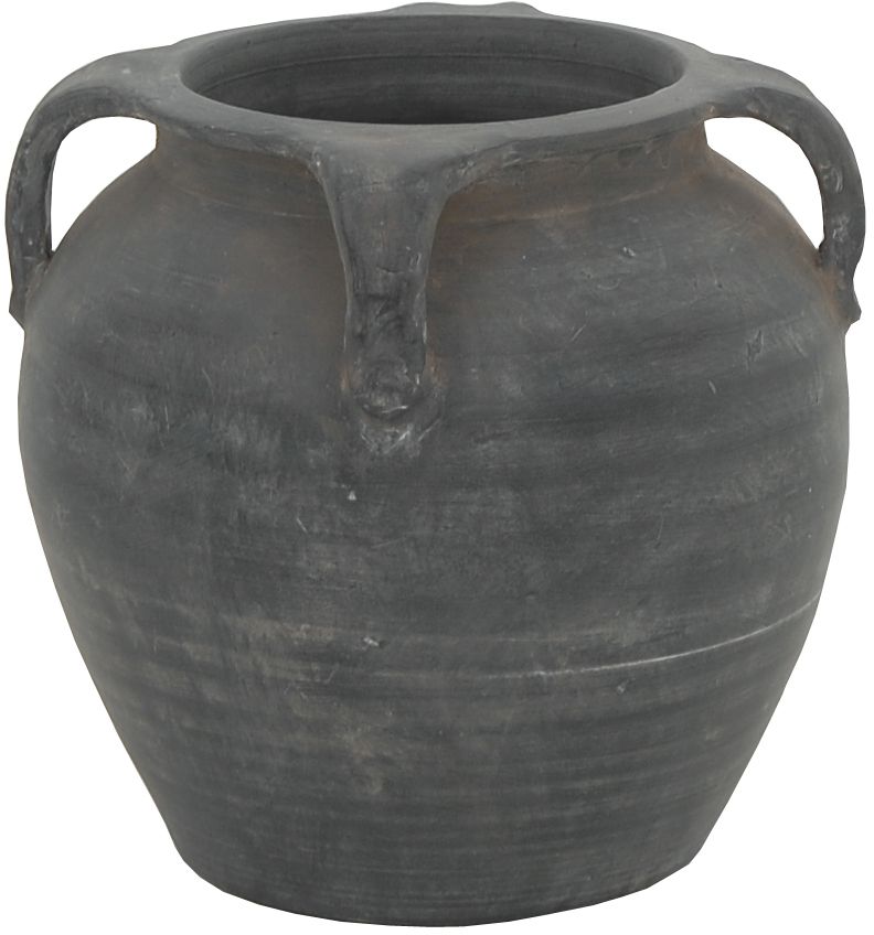 Hermes Topf - Graue Keramik