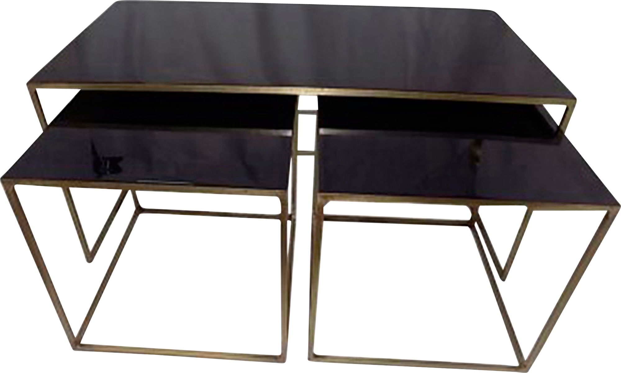 Mayfair Couchtisch - Anthrazit/Messing Mayfair Couchtisch - Anthrazit/Messing