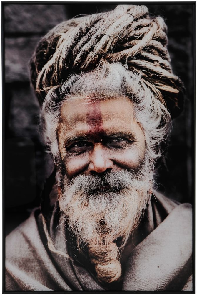 Glasmalerei - Selbstbewusst - 120x80 cm