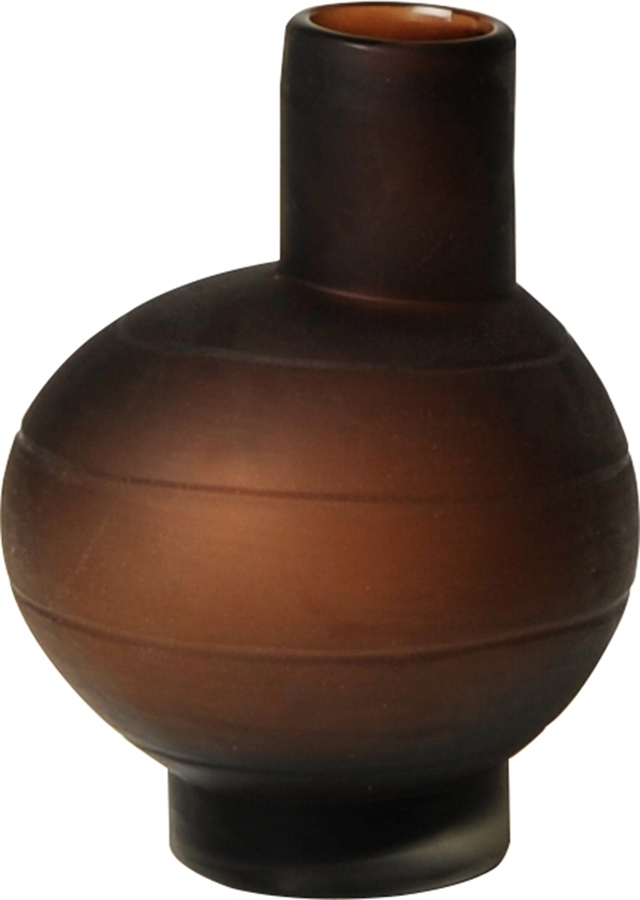 Pisa Vase gro� - Braun