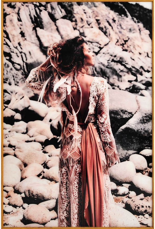 Glasmalerei - Wunsch - 120x80 cm