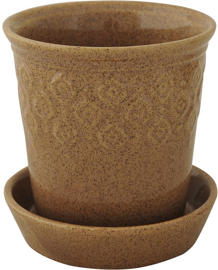 Gabriella Blumentopf mittel - Braun Gabriella Blumentopf mittel - Braun