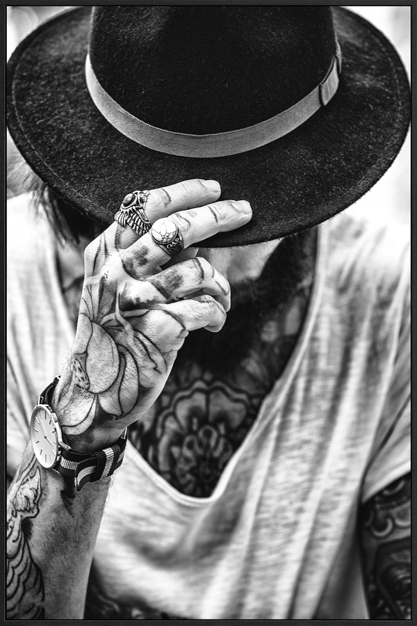 Glasmalerei - 60 x 90 cm - So lang