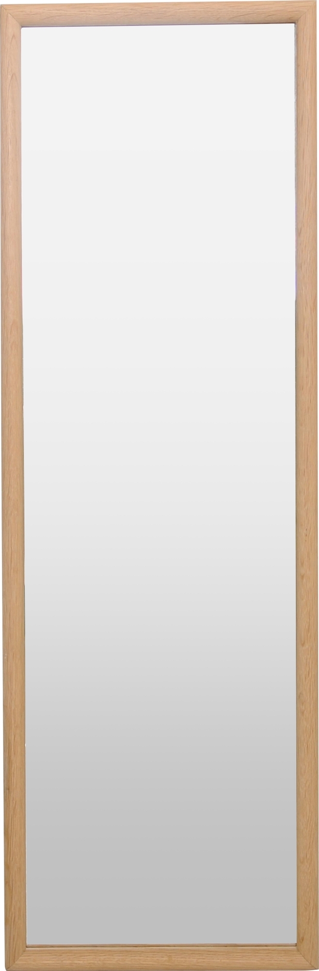 Zirkusspiegel 40 x 80 cm - Wei� pigmentierte Eiche