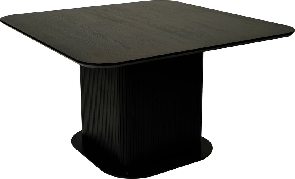 Corbin Esstisch 130 cm - Schwarzes Eschenfurnier