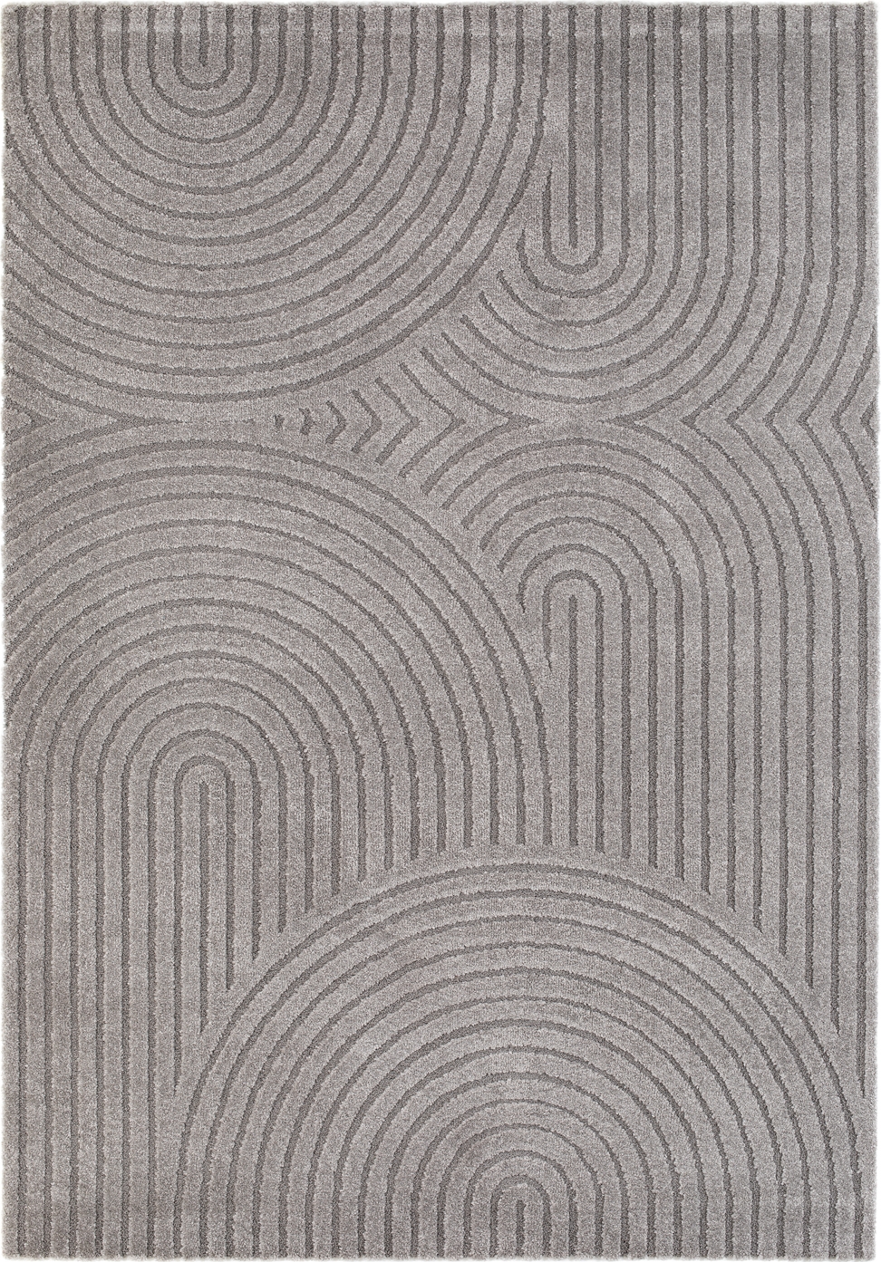 Genova Zen maschinengewebter Teppich Grau
