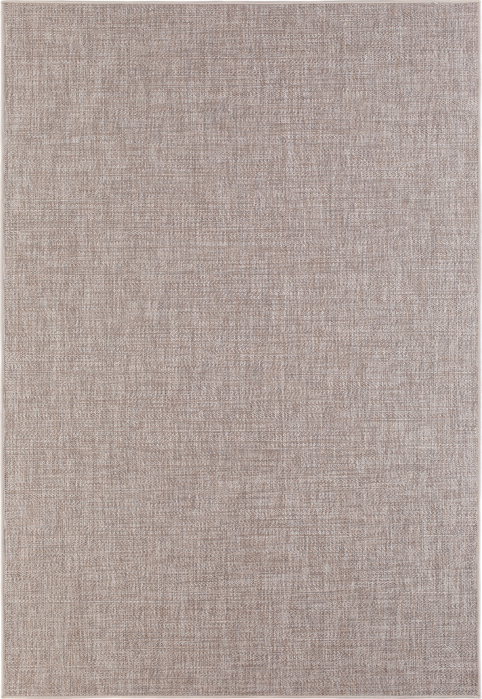 Flachgewebter Teppich Capri aus Leinen