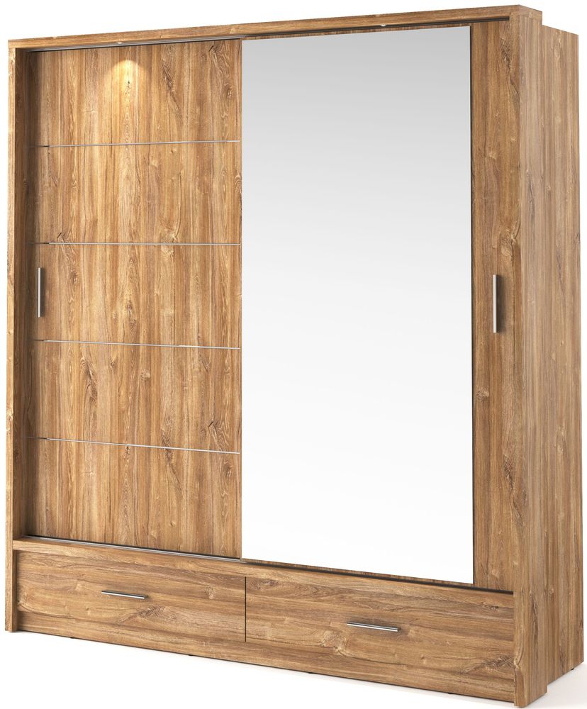 Mervyn Garderobe - Stirling Eiche Mervyn Garderobe - Stirling Eiche