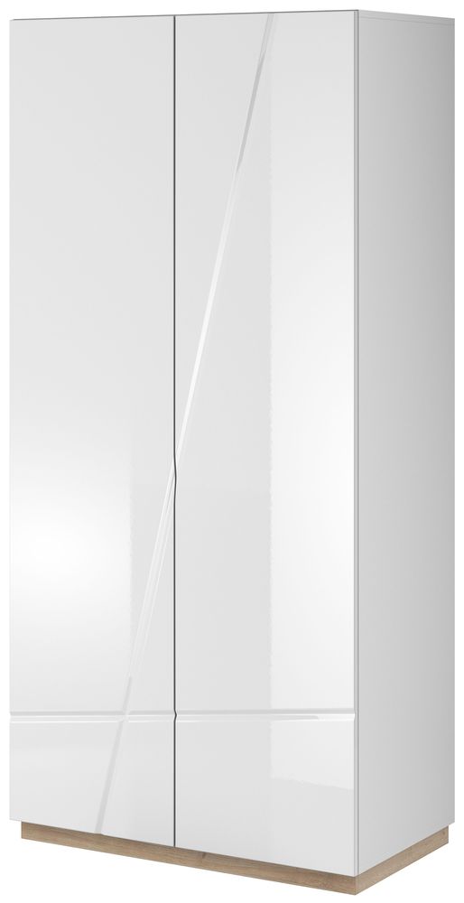 Villum Kleiderschrank - Weiß/Eiche pur Villum Kleiderschrank - Weiß/Eiche pur