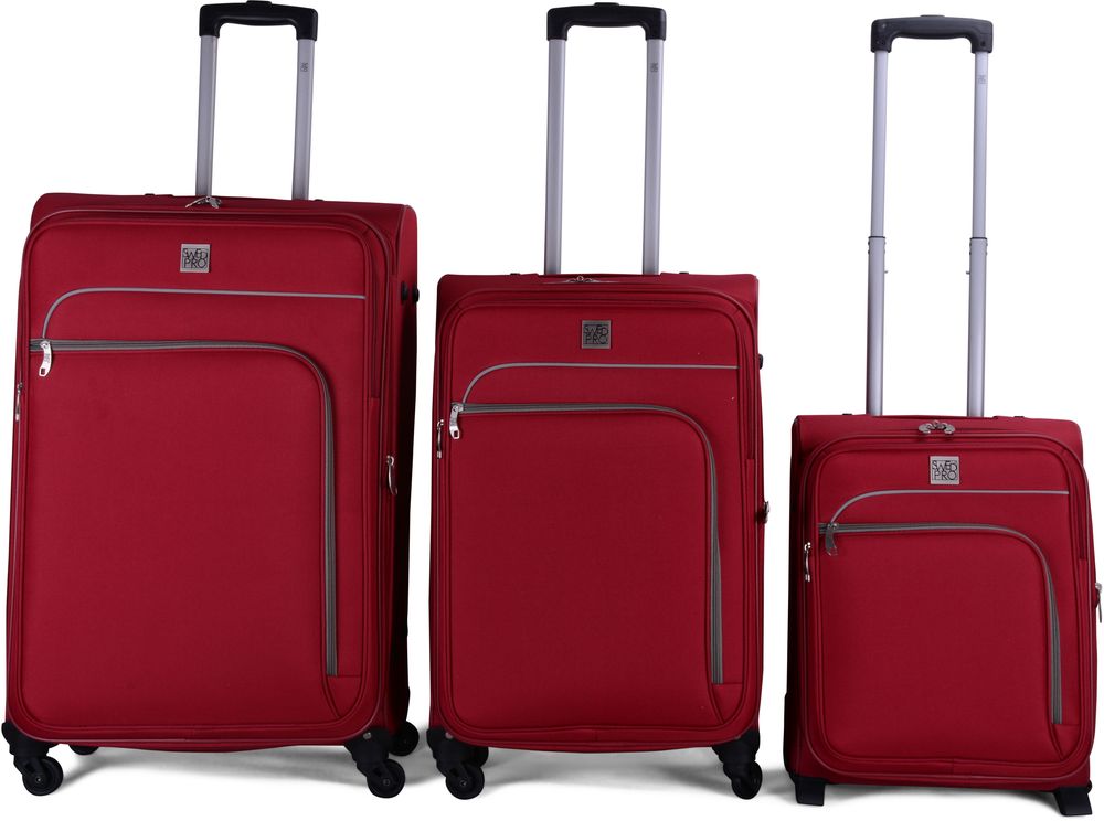 Reisetasche 3er-Set Oslo - rot