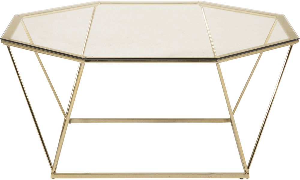 K�lltorpet Couchtisch �100 cm - Messing/Glas