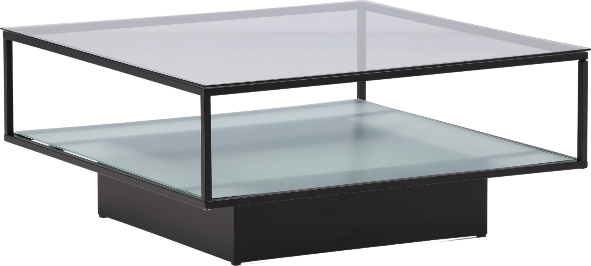 Maglehem Couchtisch 90 x 90 cm - Schwarz