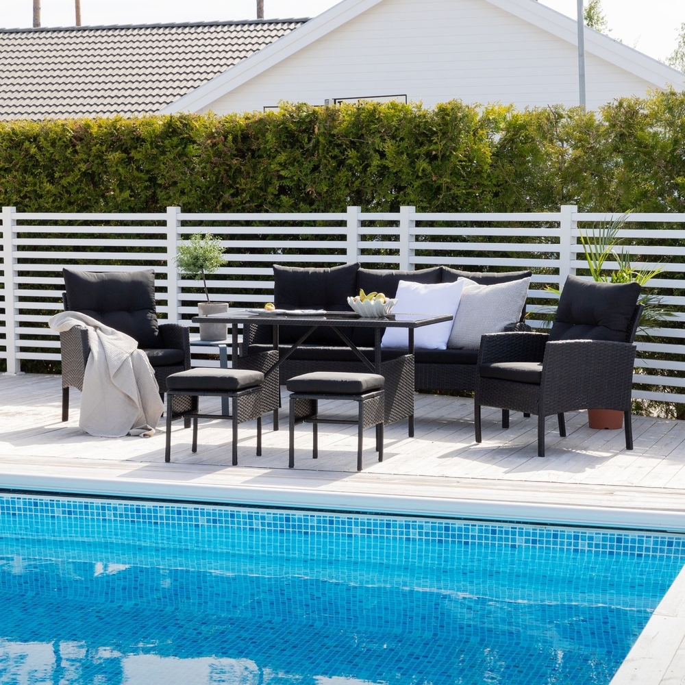 Sofagruppe Knock - Schwarz