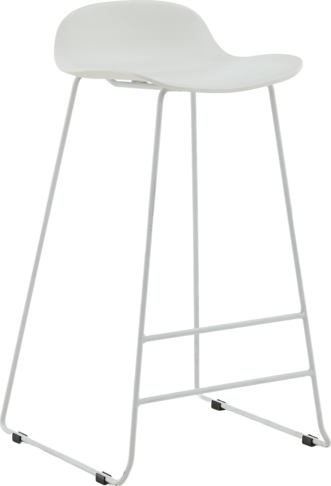 Cooler Barhocker - Weißer Kunststoff Cooler Barhocker - Weißer Kunststoff