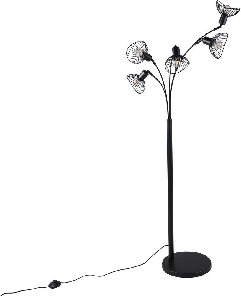 Netthult Stehleuchte 5 - Schwarz