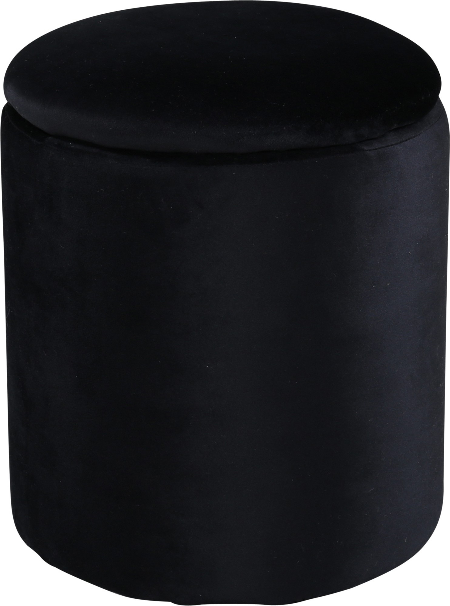 Lotten Hocker - Schwarzer Samt