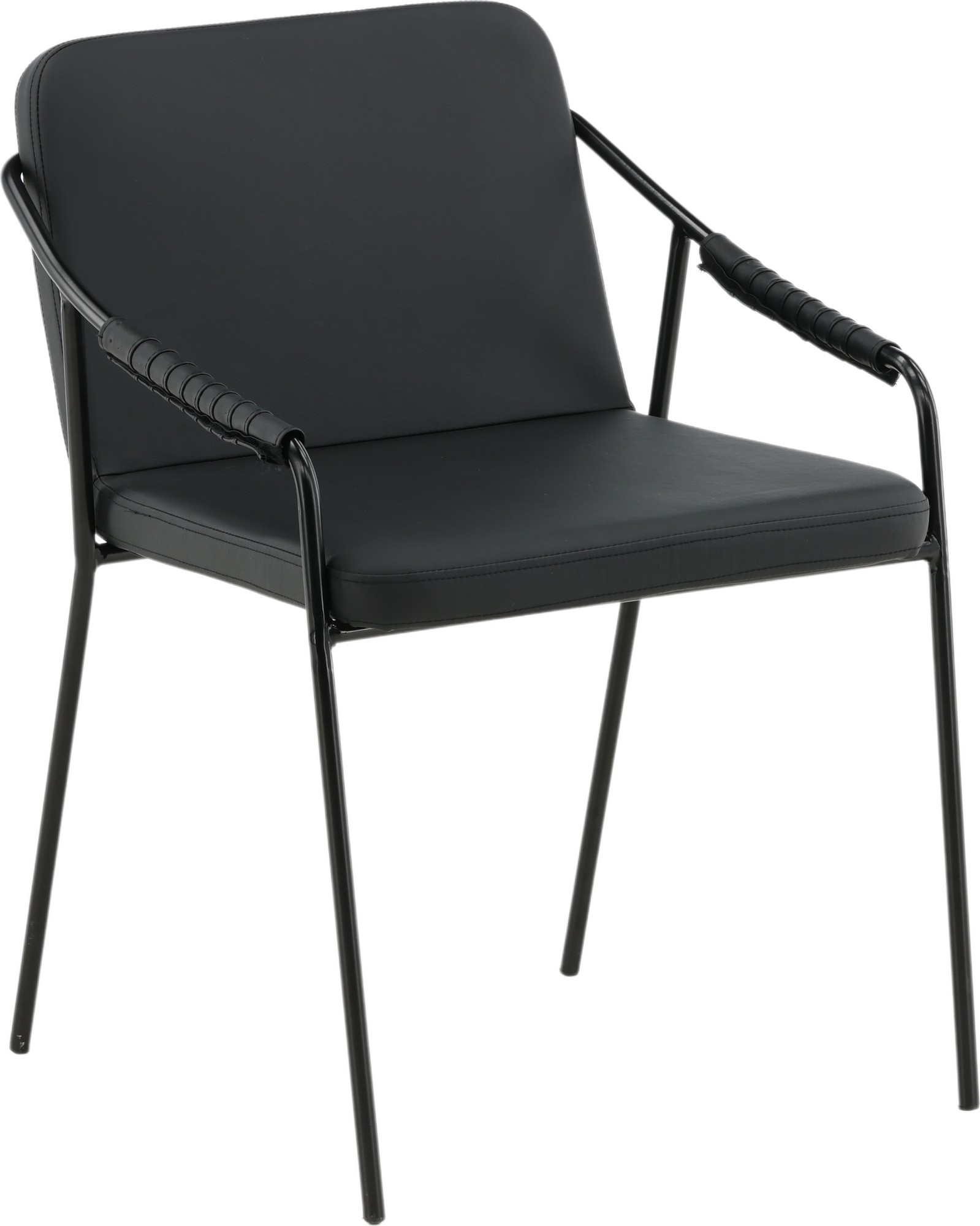 Rival Stuhl - Schwarzes PU