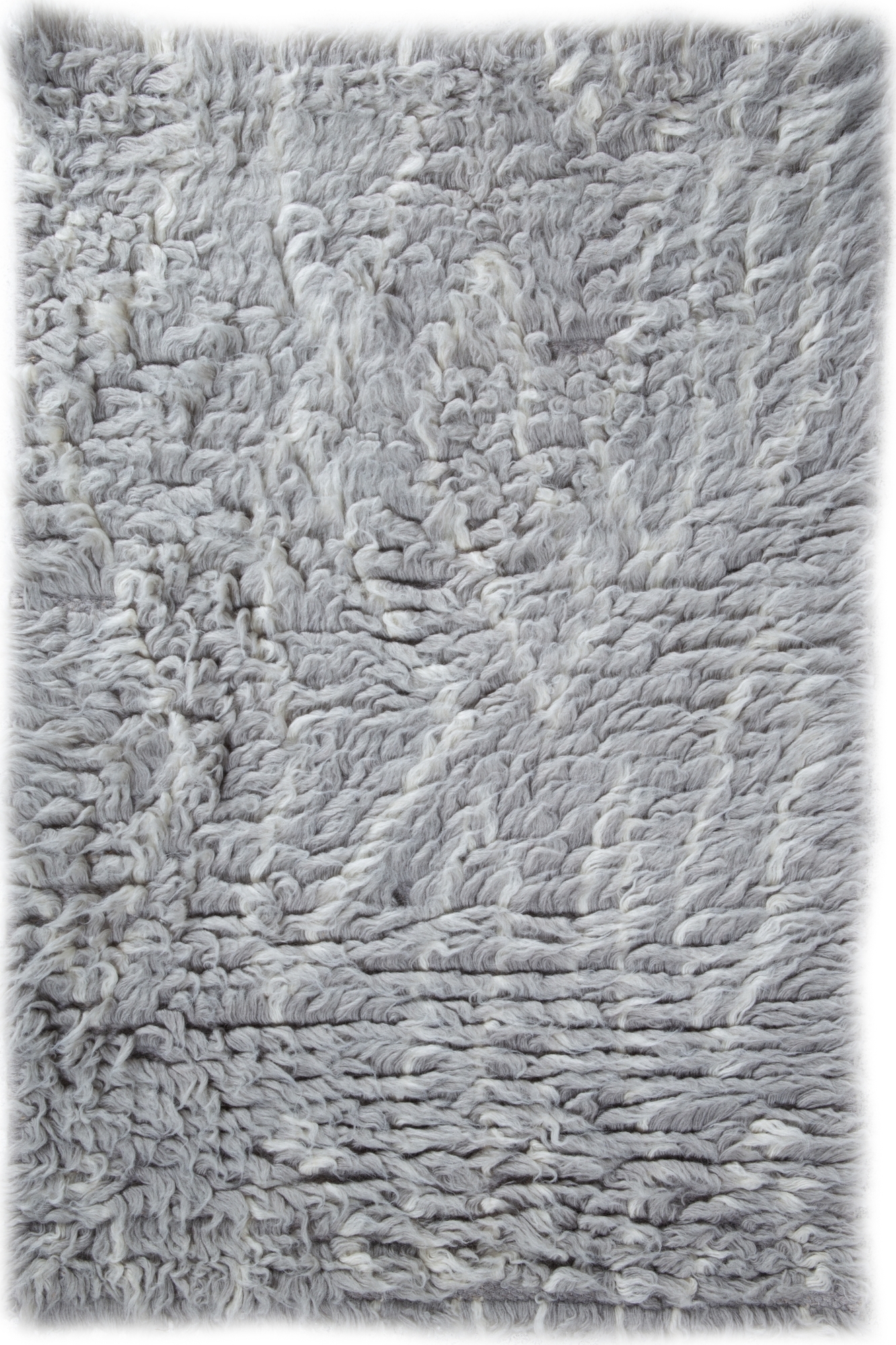 Wollteppich Yoko - Grau Wollteppich Yoko - Grau