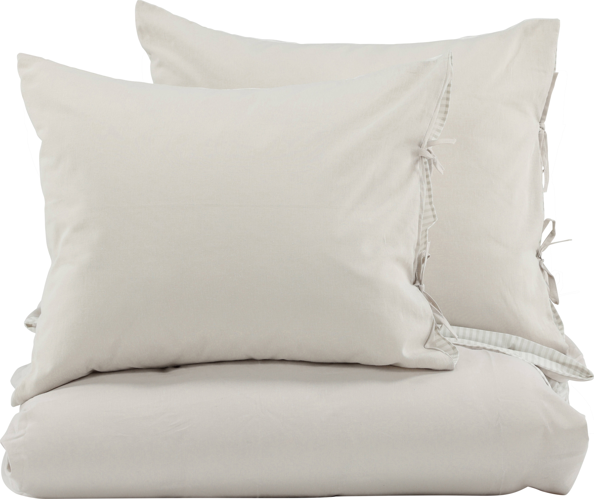 Paradis Bettgarnitur - Hellgrau