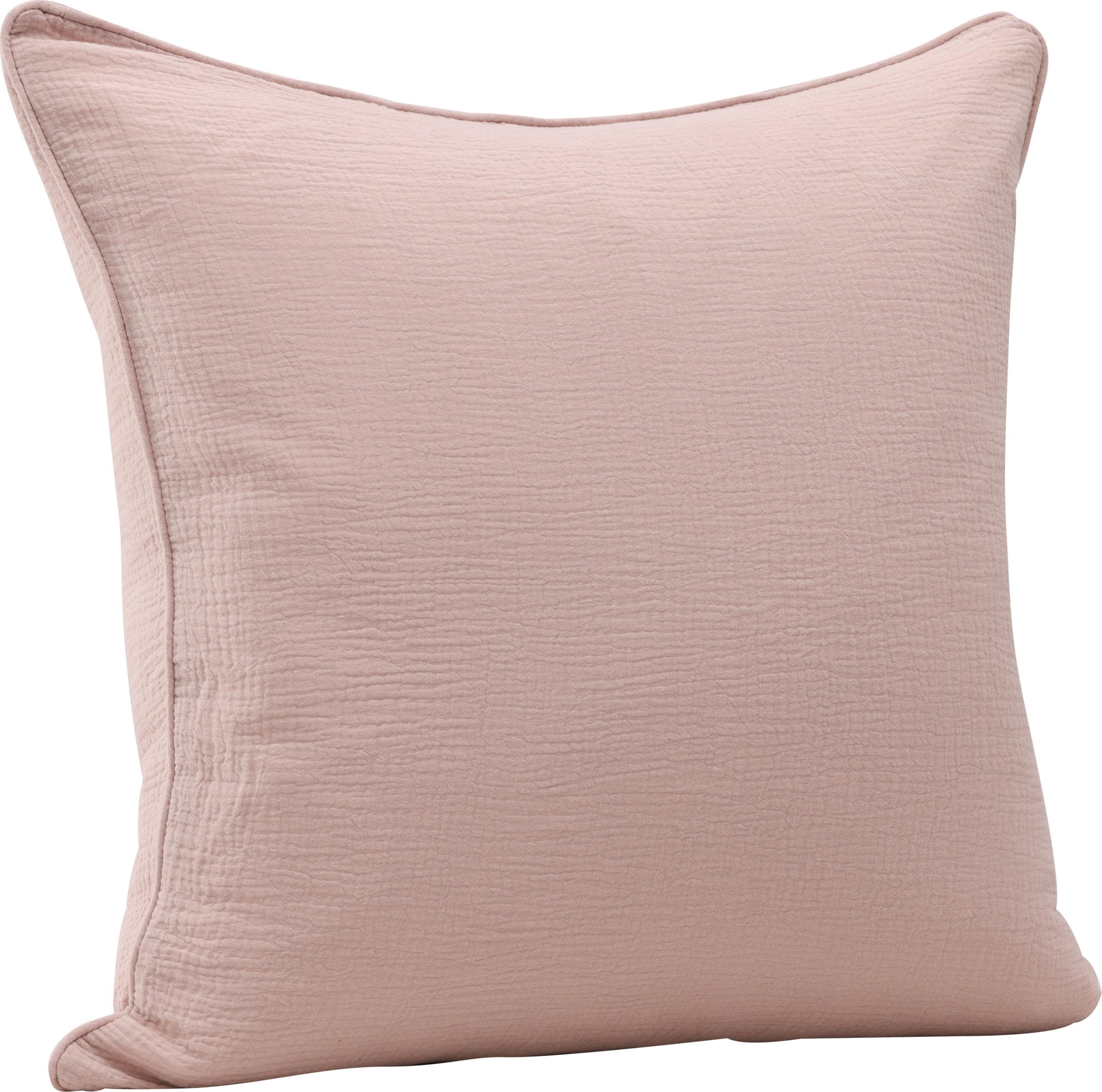 Tyra Kissenbezug 60 x 60 cm - Hellrosa