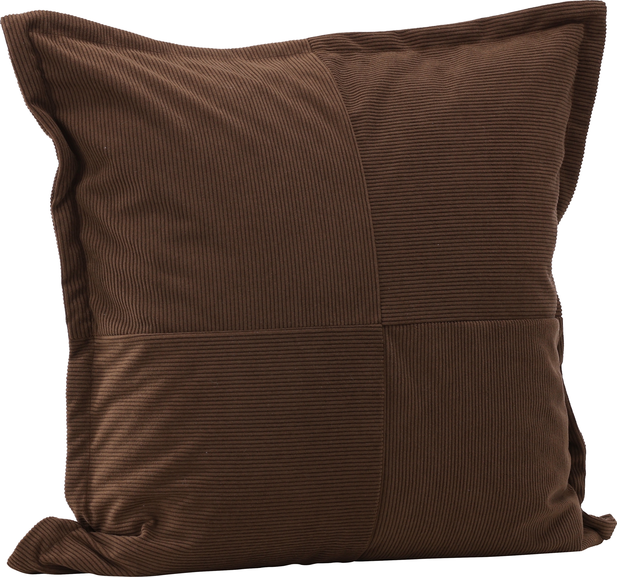 Lykke Kissenbezug 50 x 50 cm - Dunkelbraun