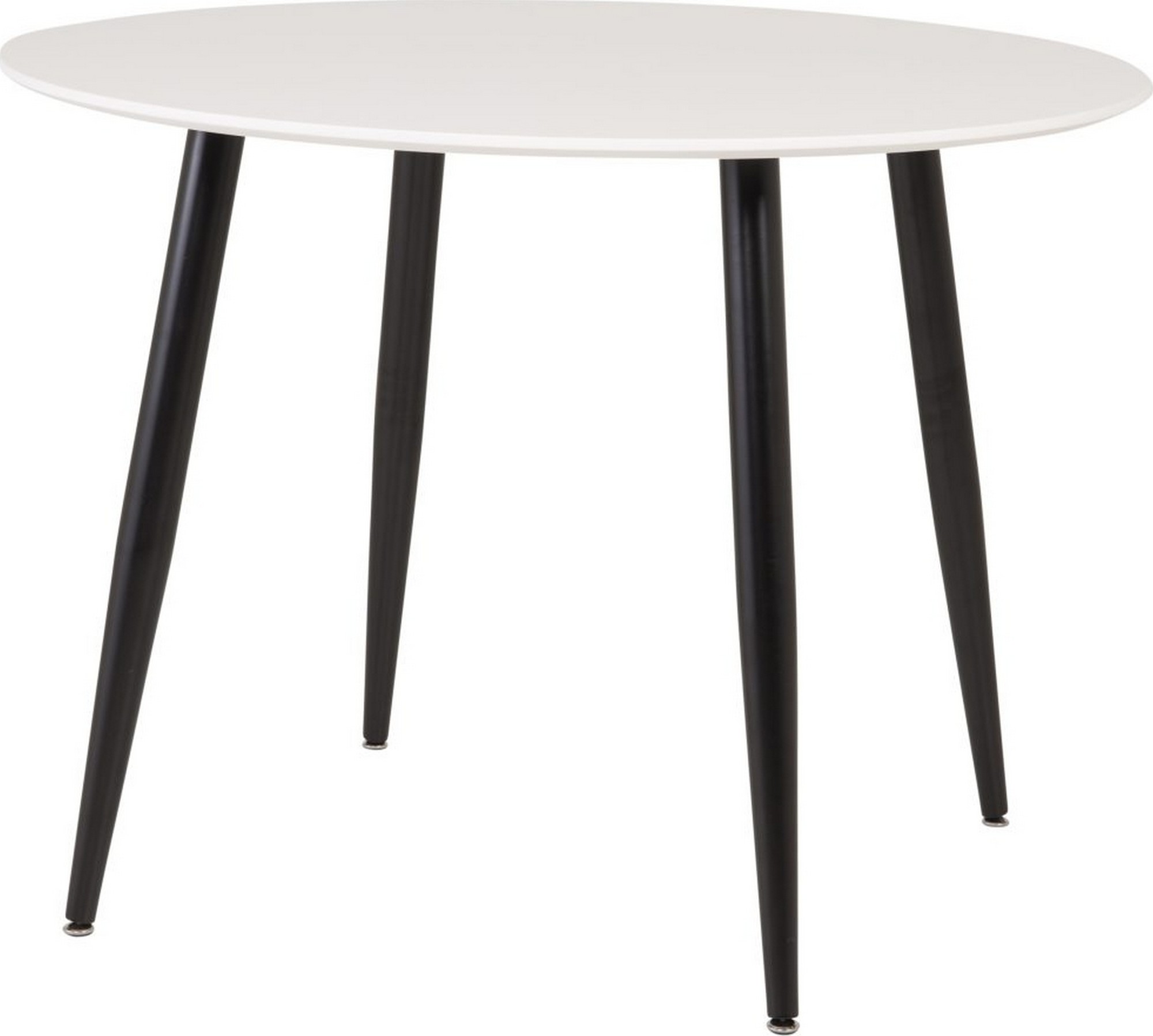 Paradis Esstisch 100 cm - Wei�/Schwarz