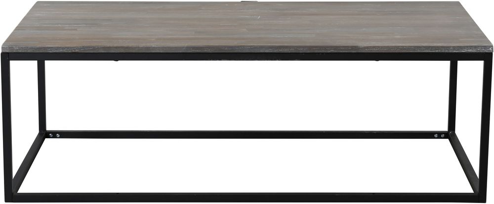 Kvarn�sen Couchtisch 120 x 60 cm - Vintage braunes Teakholz