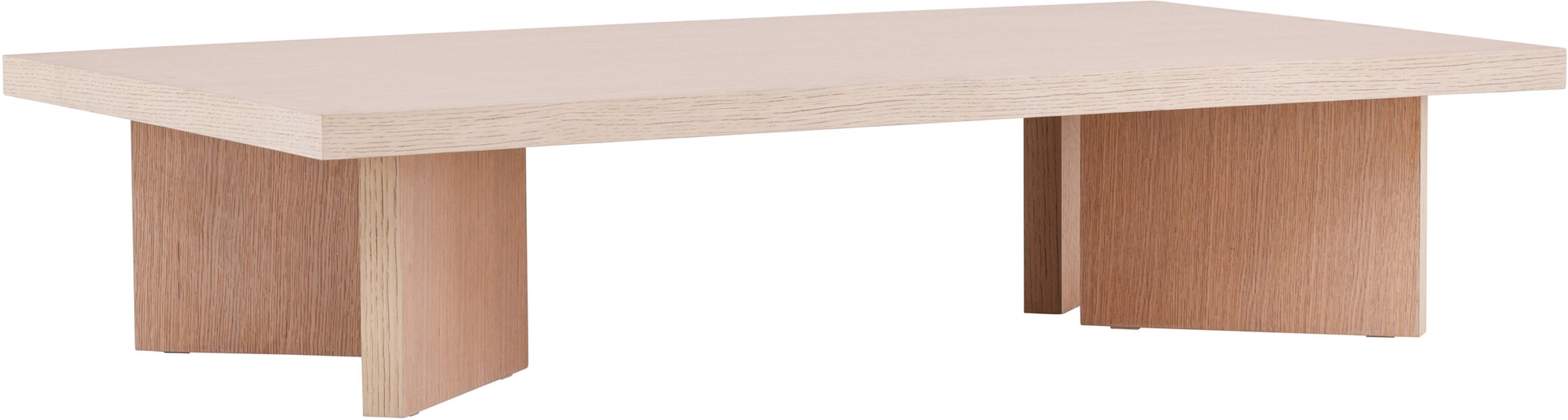 Bassholmen Couchtisch 140 x 80 cm - Weiß getüncht Bassholmen Couchtisch 140 x 80 cm - Weiß getüncht