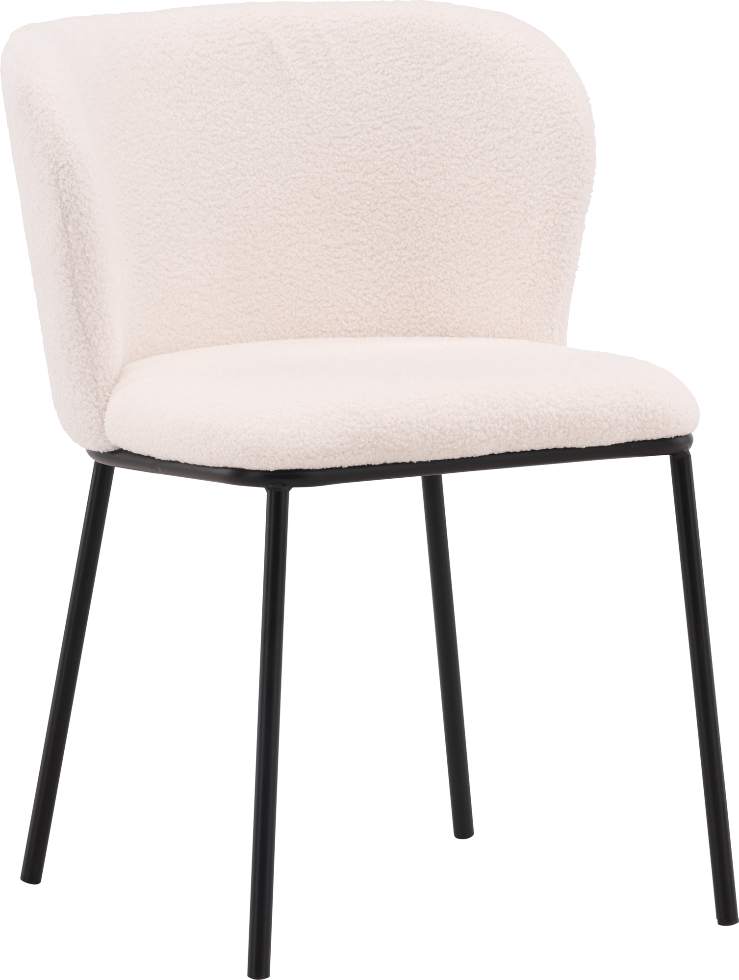 Edina Esszimmerstuhl - Schwarz/Wei�