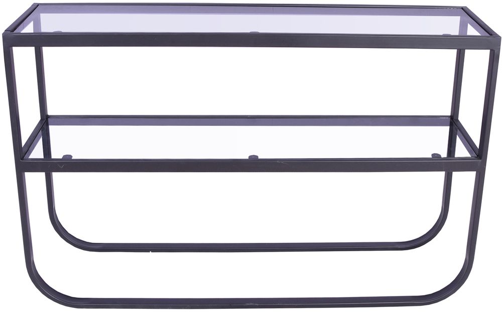 Korsbacken Konsolentisch - Schwarz/Glas